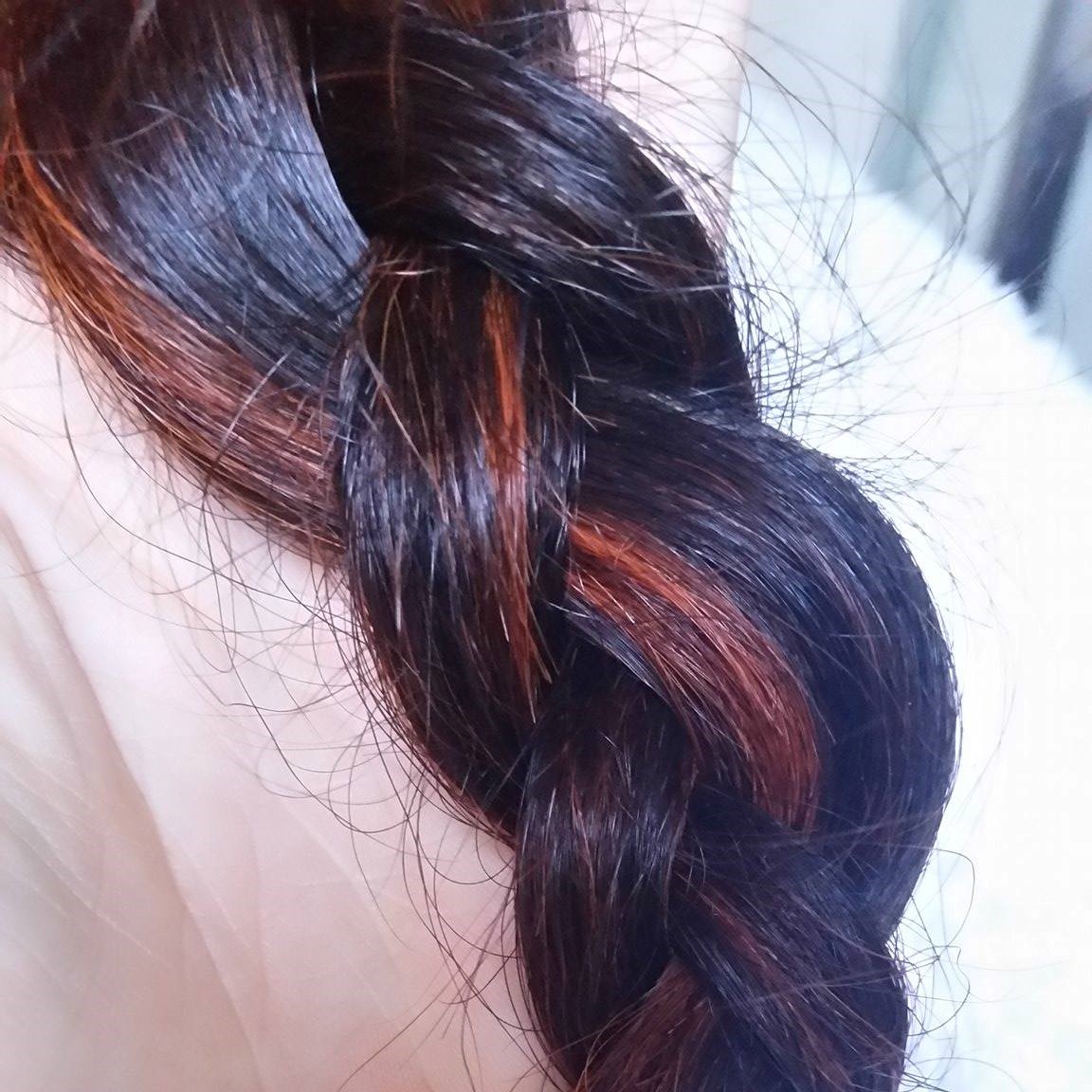 two tone hair henna